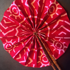 African Fan Kumasi Crimson