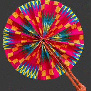 African Fan Kumasi Crimson