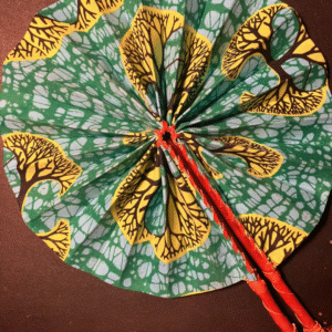 African fan Green Zamari