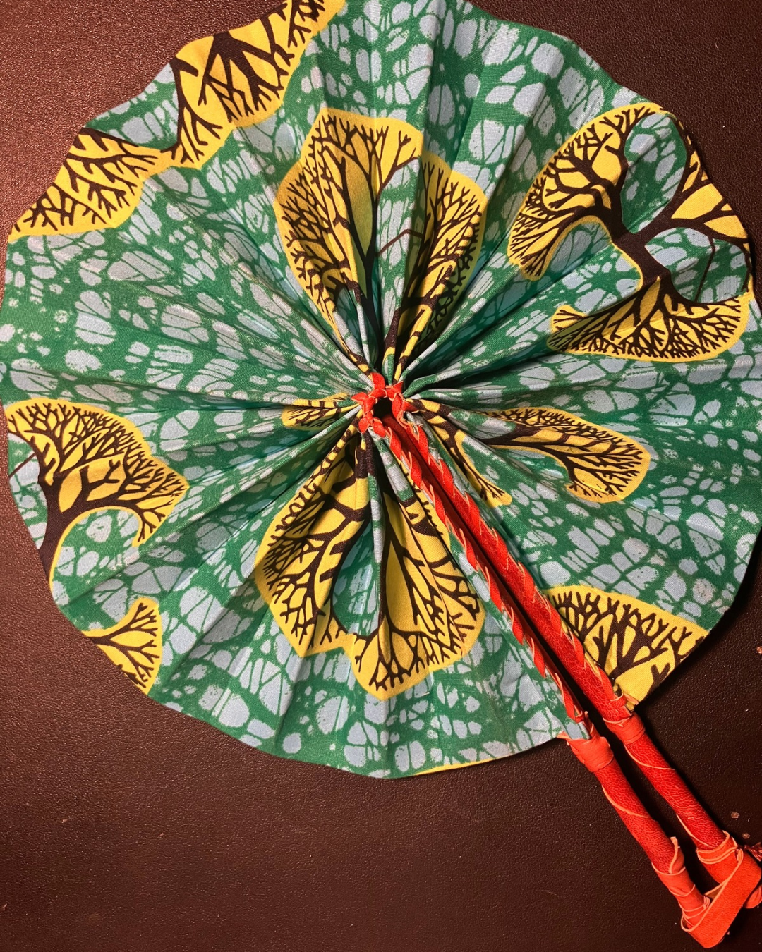African fan Green Zamari