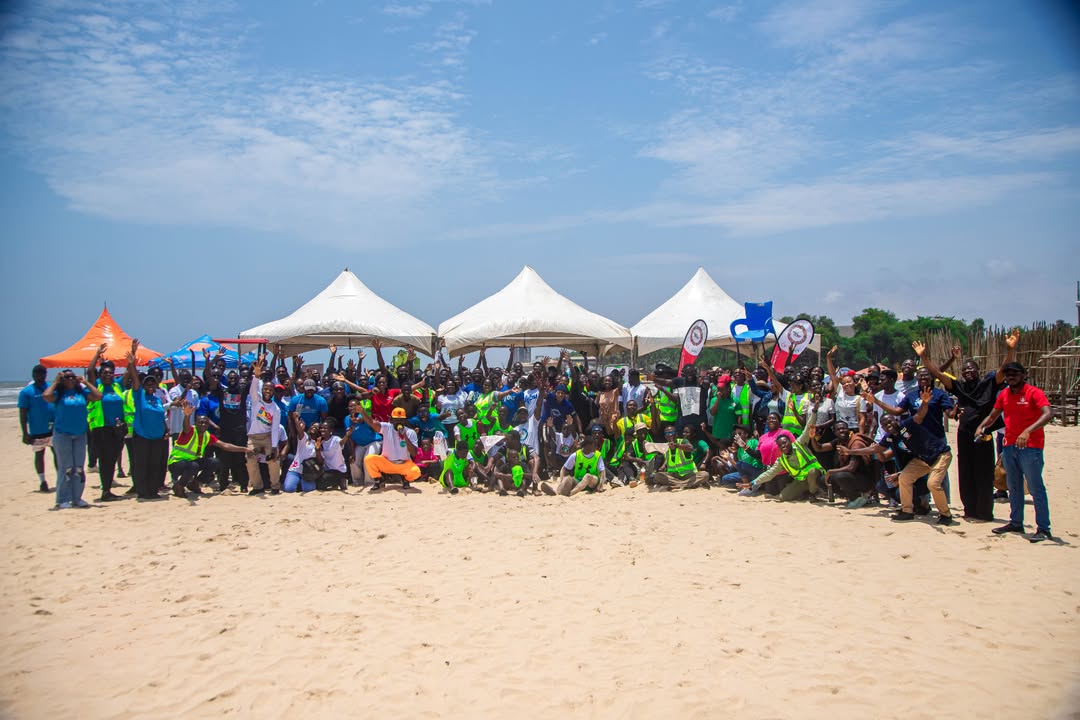 Limpieza de playas en Ghana