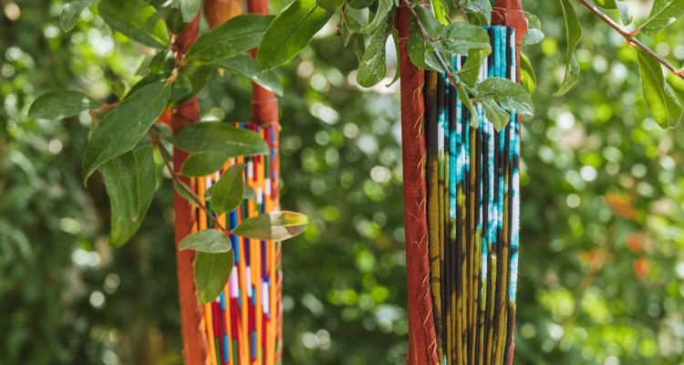 Abanicos africanos de regalo